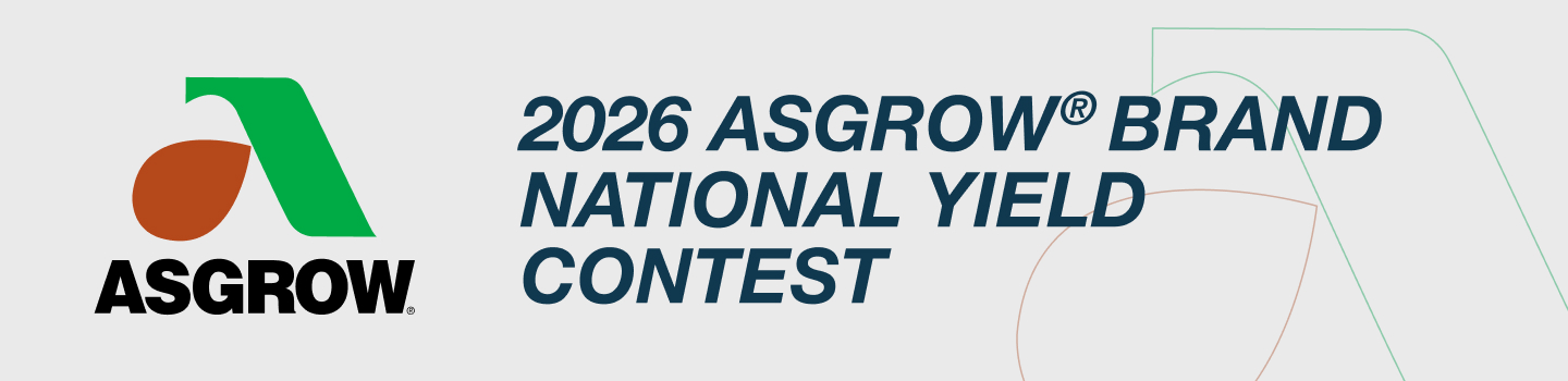 Hero image featuring Asgrow logo and reads: 2026 ASGROW® BRAND NATIONAL YIELD CONTEST